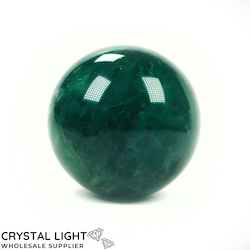 China, glassware and earthenware wholesaling: Green Fluorite Sphere /60mm