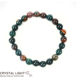 Bloodstone Bracelet 8mm