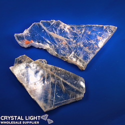 China, glassware and earthenware wholesaling: Selenite Slice Lot