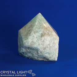 Amazonite Cut Base Point