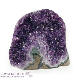 China, glassware and earthenware wholesaling: Amethyst Cut Base Druse