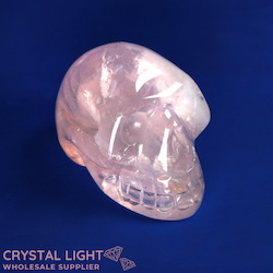 China, glassware and earthenware wholesaling: Rose Quartz Skull