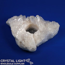 Quartz Candle Holder