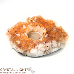 Citrine Candle Holder (Single)