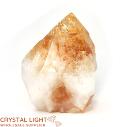 Citrine Cut Base Point