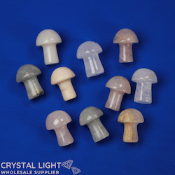 China, glassware and earthenware wholesaling: Mini Mushroom Lot