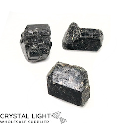 Black Tourmaline Specimen Lot