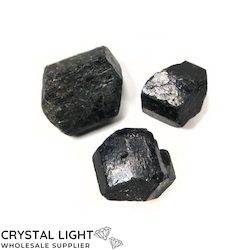 Black Tourmaline Specimen Lot