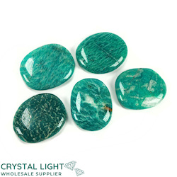 Green Amazonite Flatstone Lot