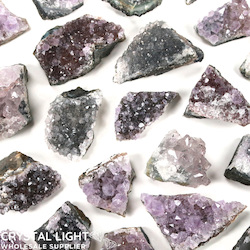 China, glassware and earthenware wholesaling: Amethyst Druse Tiny B-Grade /500g