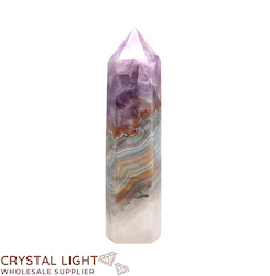 China, glassware and earthenware wholesaling: Amethyst Agate Point