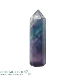 China, glassware and earthenware wholesaling: Rainbow Fluorite Point