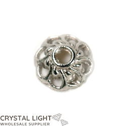 Silver Filigree Bead Cap /10g