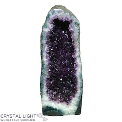 China, glassware and earthenware wholesaling: Amethyst Cave (A-Grade)