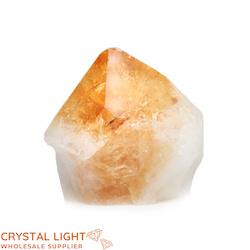 Citrine Cut Base Point