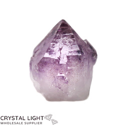 China, glassware and earthenware wholesaling: Amethyst Cut Base Natural Point