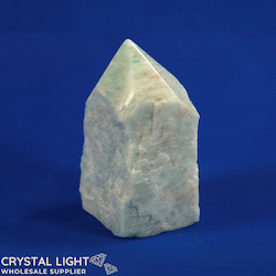 Amazonite Cut Base Point