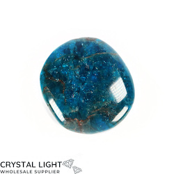 Blue Apatite Flatstone (Single)