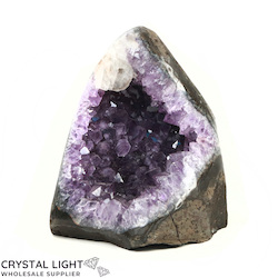 Amethyst Druse Cut Base