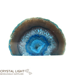 China, glassware and earthenware wholesaling: Blue Agate Cut Base