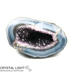 China, glassware and earthenware wholesaling: Amethyst Agate Geode