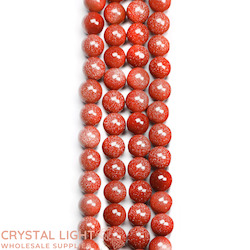 Goldstone 8mm Beads