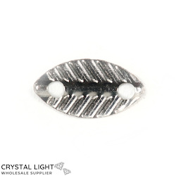 Silver Leaf Spacer /20pc