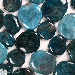 Blue Apatite Flatstone