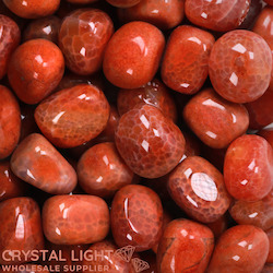 China, glassware and earthenware wholesaling: Fire Agate Tumble