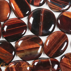 Red Tiger Eye Flatstone