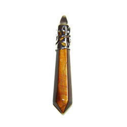 Tiger Eye Long Pendant