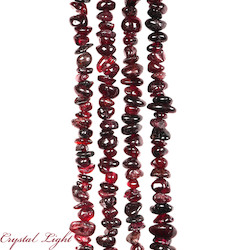 Garnet Chip Beads