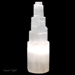 Selenite Lamp 30cm