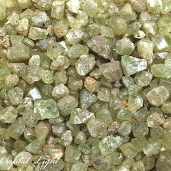 Green Apatite Rough Crystals 20g