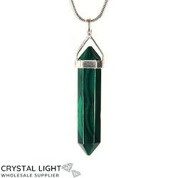 Malachite DT Pendant Sterling Silver