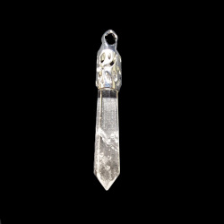 Clear Quartz Long Pendant