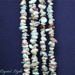 Larimar Chip Beads