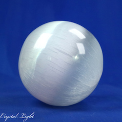 China, glassware and earthenware wholesaling: Selenite Sphere 70-80mm