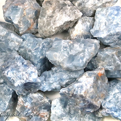 China, glassware and earthenware wholesaling: Blue Calcite Small /500g