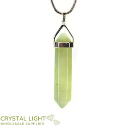 China, glassware and earthenware wholesaling: New Jade DT Pendant Sterling Silver