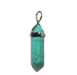 Light Blue Howlite DT Pendant