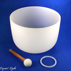 Crystal Singing Bowl 12”