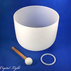 Crystal Singing Bowl 11"