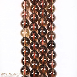 Smokey Quartz Beads 8mm