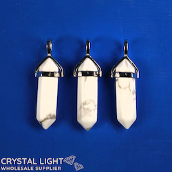 China, glassware and earthenware wholesaling: Howlite DT Pendant