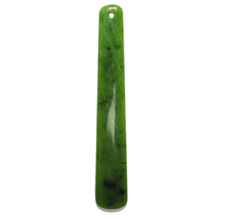 Nephrite Jade Long Pendant