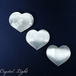 Selenite Heart