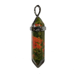 China, glassware and earthenware wholesaling: Unakite DT Pendant