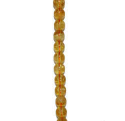 China, glassware and earthenware wholesaling: Citrine 6mm Round Beads