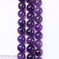 Amethyst Beads 10mm